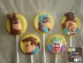 408sp Capeman and Friends Bite Size Pieces Chocolate Candy Mold 408sp Capeman and Friends Bite Size Pieces Chocolate Candy Mold